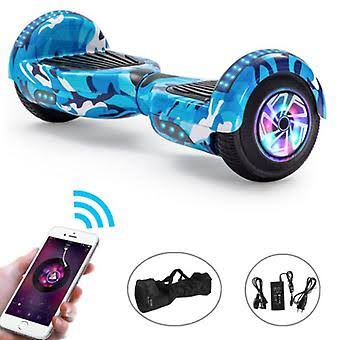 Blue Camo Hoverboard