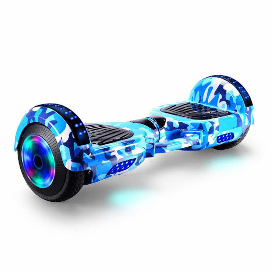 Blue Camo Hoverboard
